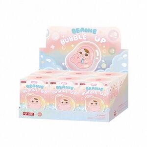 FULL SEALED CASE of 6 — POP MART Pucky Beanie Bubble Up Series Plush Pendants